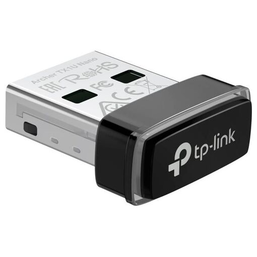 TP-Link Archer Nano TX1U V1 - USB Wi-Fi Adapter - 802.11b/g/n, Wi-Fi 6 (802.11ax)