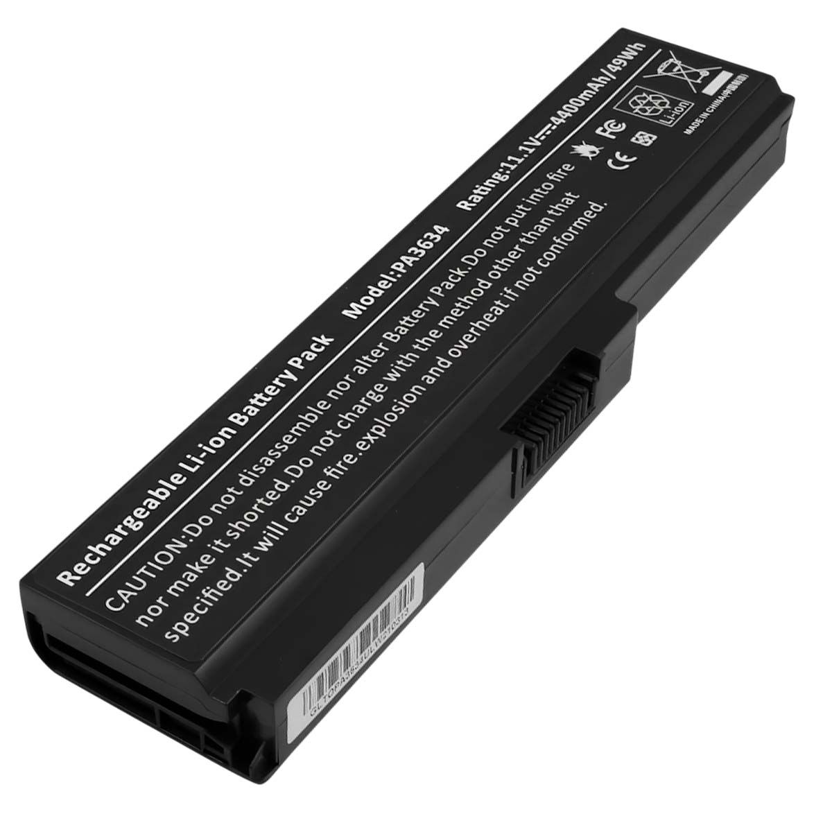 Avizar 11.1V 4400mAh Lithium-ion Battery for Toshiba Satellite Pro U400