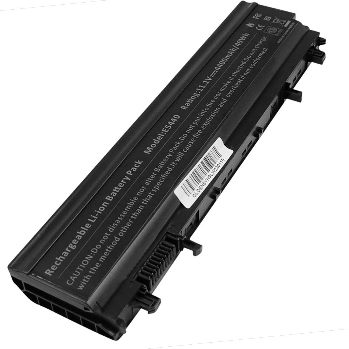 Batería Avizar de 11.1V Li-ion para Dell Latitude E5540, 4400mAh, 49Wh, Negro