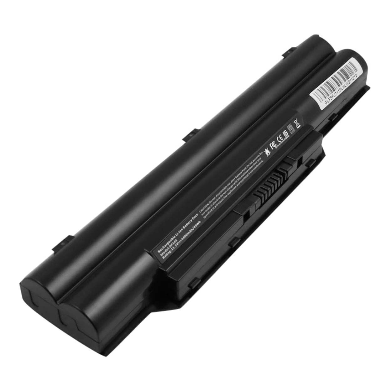 Batería Avizar de ion litio 11.1V para Fujitsu LifeBook E752 - 49Wh, 4400mAh, Negro