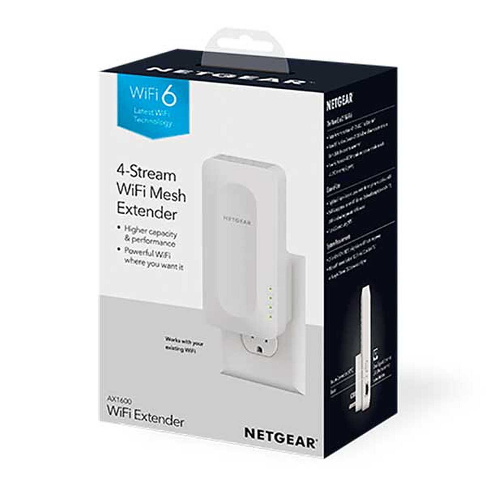 Netgear AX1600 WiFi Mesh Extender (EAX12)