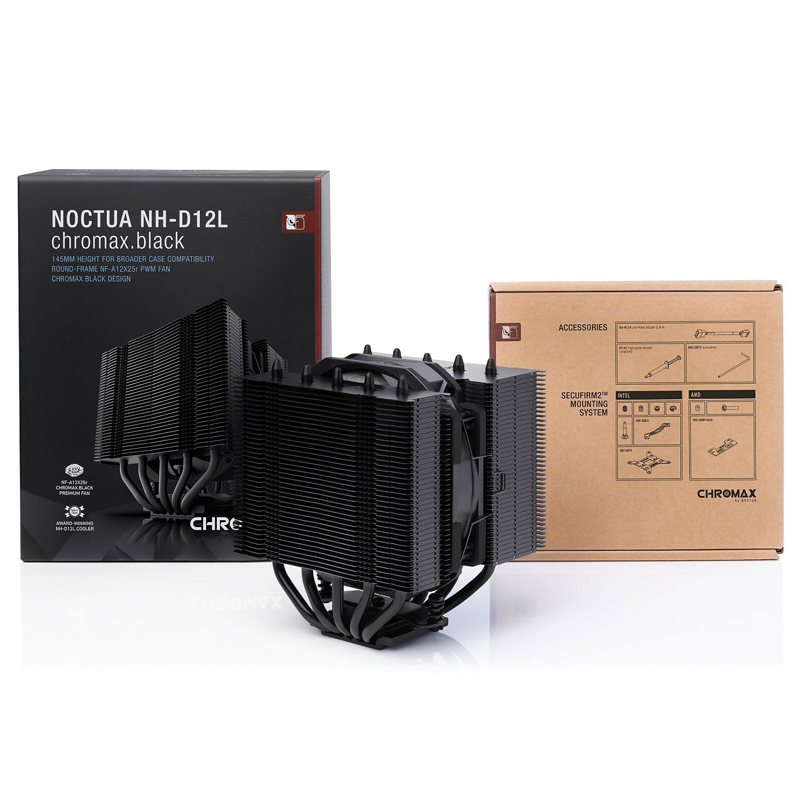 Noctua NH-D12L chromax.black