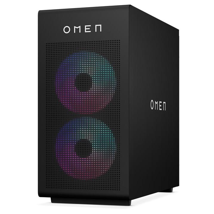 OMEN 35L Gaming Desktop by HP - Ryzen AI 9 9900X3D 64GB RAM 4TB NVIDIA GeForce RTX 5070 Ti / AMD Radeon Graphics - Black
