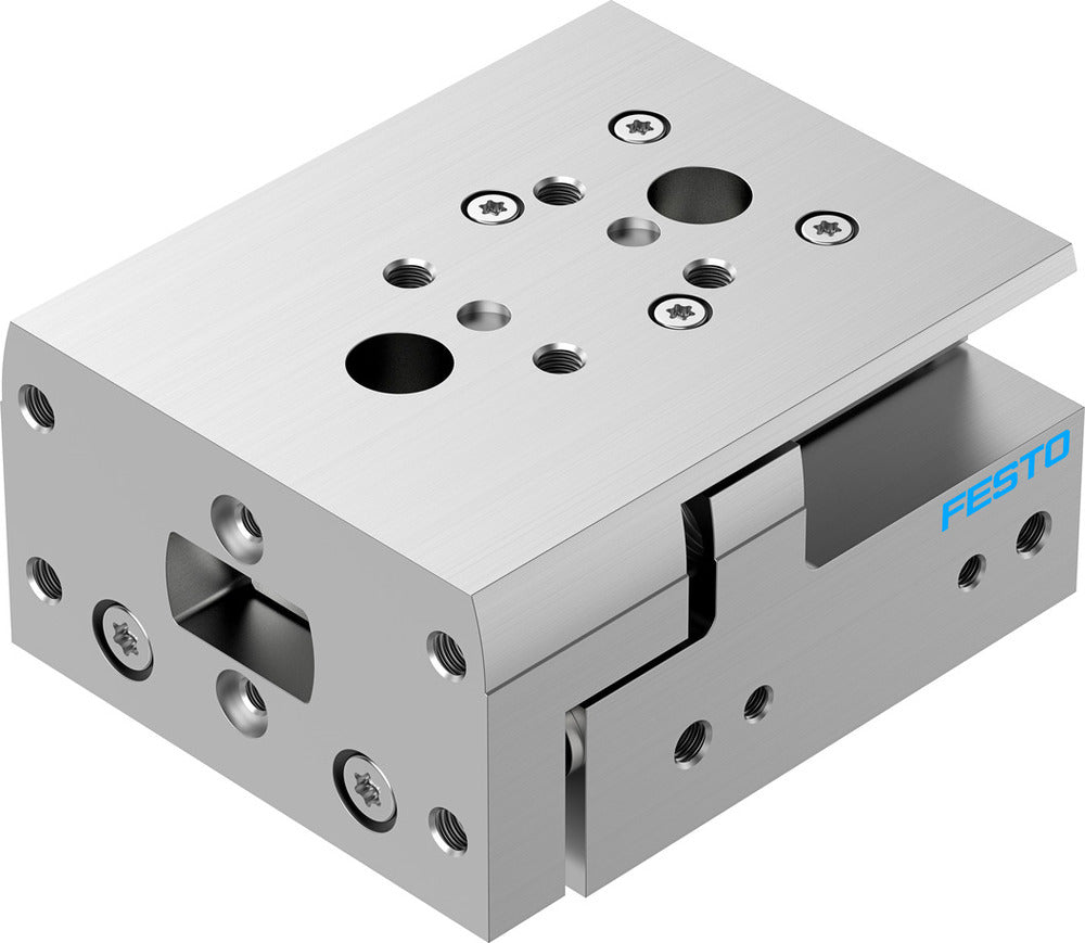 Carrito mini Festo, diámetro del pistón de 16 mm, curso de 20 mm, doble efecto - 8078854