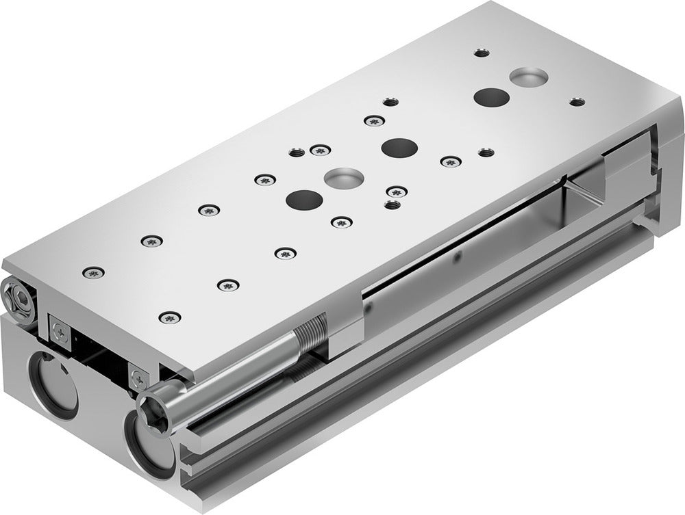 Carrito de doble efecto Festo, curso de 100 mm, diámetro de pistón de 20 mm - 8085187