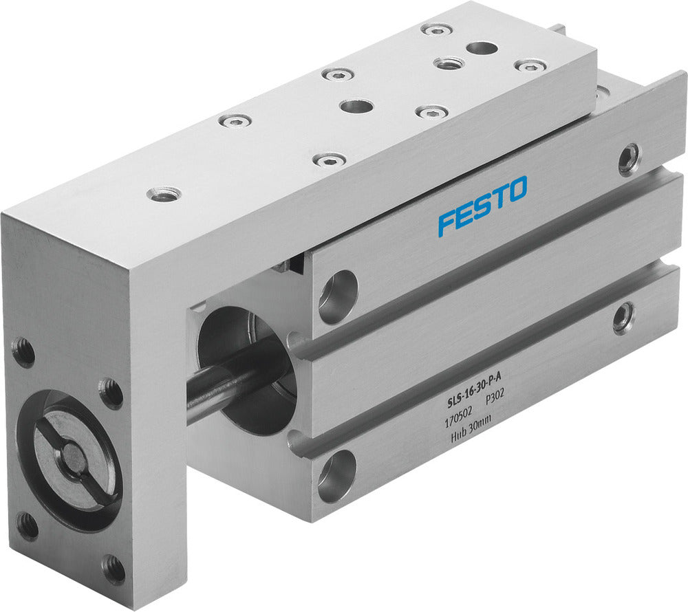 Carrito mini Festo, diámetro de pistón de 10 mm, curso de 30 mm, doble efecto - 170496