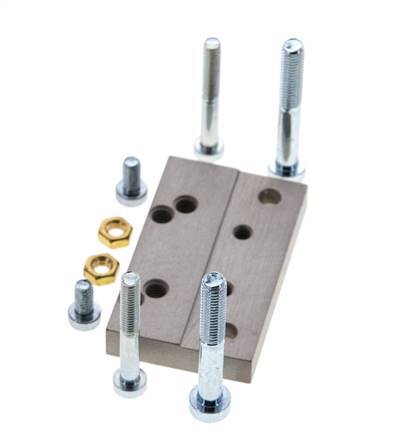 Plaque d'adaptation pour vérins Airtec ISO 15552 63 mm