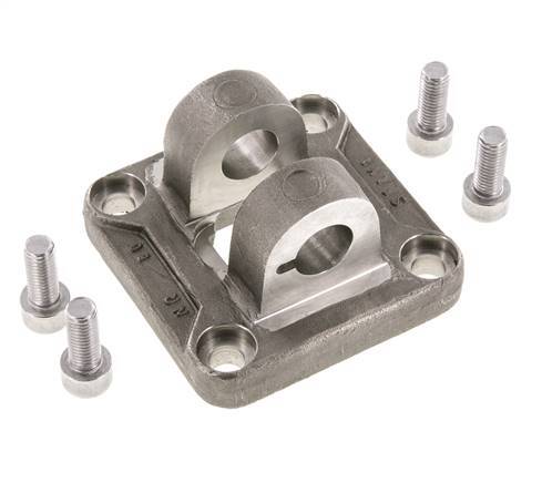 Accesorio femenino Tameson 80 mm, acero inoxidable 316 (1.4401), ISO 15552 y ISO 21287