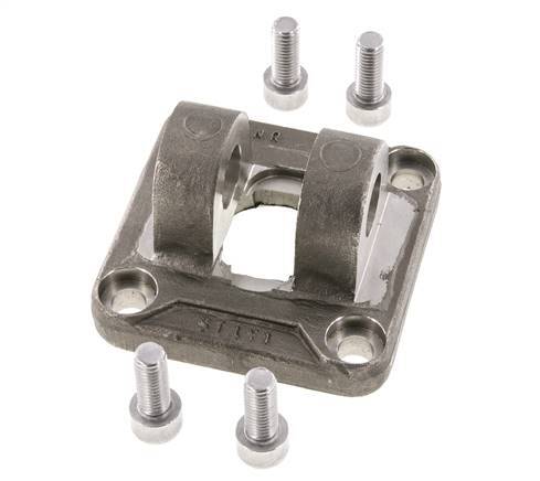 Accesorio femenino Tameson 80 mm, acero inoxidable 316 (1.4401), ISO 15552 y ISO 21287