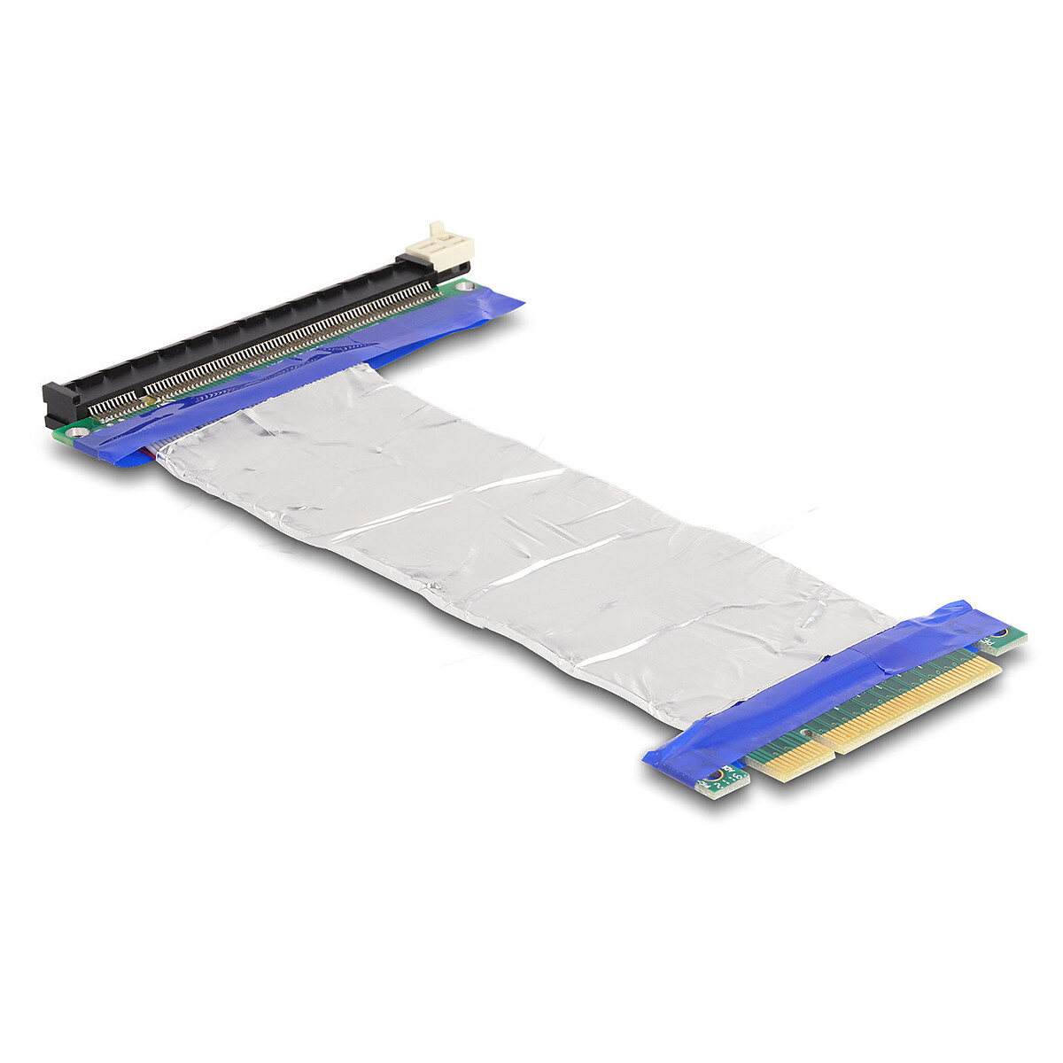 DeLock Riser Card PCIe x8 vers slot PCIe x16 avec câble 20 cm