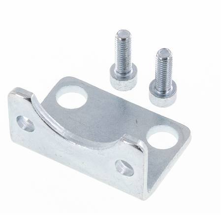 Tameson 40mm ISO Fixed Mount Foot, Zinced Steel