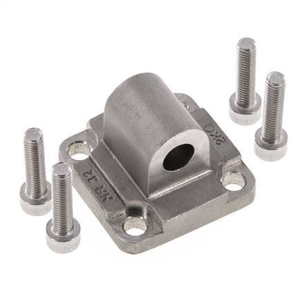 Accesorio macho Tameson de 32 mm, acero inoxidable 316 (1.4401) ISO 15552 y ISO 21287