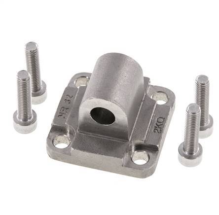 Accesorio macho Tameson de 32 mm, acero inoxidable 316 (1.4401) ISO 15552 y ISO 21287