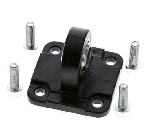 Tameson Spherical Male Fitting, 40mm, ISO 15552/21287, Browned Steel