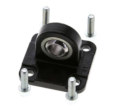 Tameson Spherical Male Fitting, 40mm, ISO 15552/21287, Browned Steel