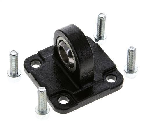 Tameson Spherical Male Fitting, 40mm, ISO 15552/21287, Browned Steel