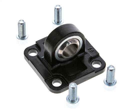 Tameson Spherical Male Fitting, 50mm, ISO 15552 & ISO 21287, Browned Steel