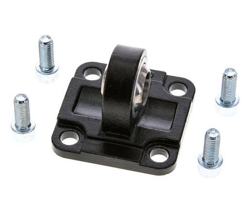 Tameson Spherical Male Fitting, 50mm, ISO 15552 & ISO 21287, Browned Steel