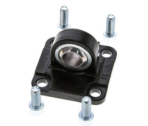 Tameson Spherical Male Fitting, 50mm, ISO 15552 & ISO 21287, Browned Steel