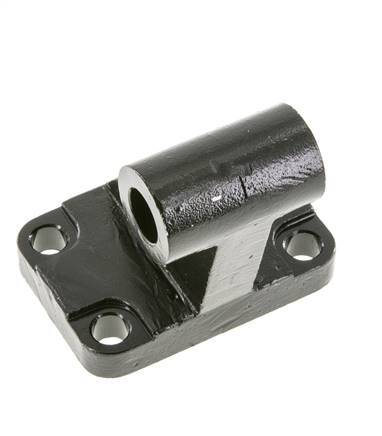 Tameson Right-Angled Male Fitting, 80mm, Brown Steel, ISO 15552 & ISO 21287