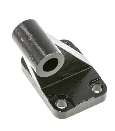 Tameson Right-Angled Male Fitting, 80mm, Brown Steel, ISO 15552 & ISO 21287