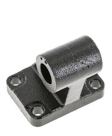 Tameson Right-Angled Male Fitting, 63mm ISO 15552 & ISO 21287, Brown Steel