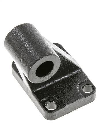 Tameson Right-Angled Male Fitting, 63mm ISO 15552 & ISO 21287, Brown Steel