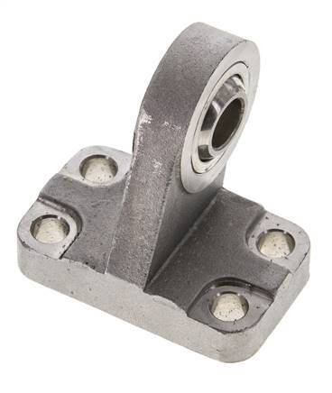 Tameson 32mm Spherical Male Coupling, Right Angle, Stainless Steel 316 (1.4401) - ISO 15552 & 21287