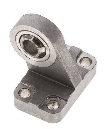 Tameson 32mm Spherical Male Coupling, Right Angle, Stainless Steel 316 (1.4401) - ISO 15552 & 21287