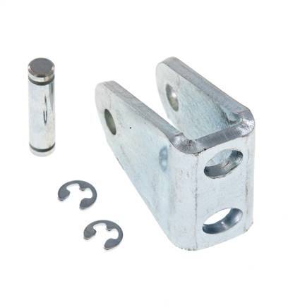 Rodamiento de rodillos Tameson ISO 6432 de 8 mm x 10 mm con perno