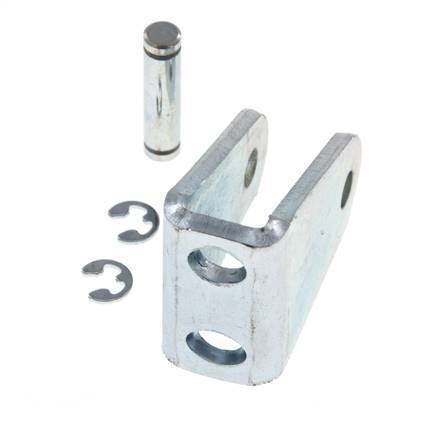 Rodamiento de rodillos Tameson ISO 6432 de 8 mm x 10 mm con perno