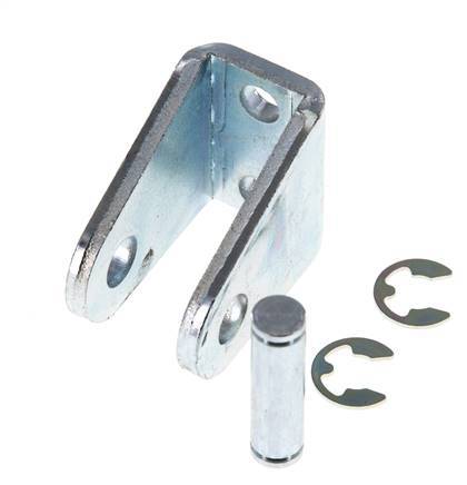 Tameson ISO 6432/21287 Bearing Block, 20mm x 25mm, with 8mm Axle