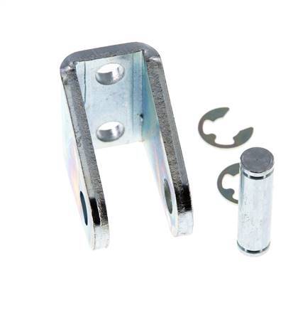 Tameson ISO 6432/21287 Bearing Block, 20mm x 25mm, with 8mm Axle