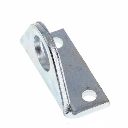 Support de fixation en acier zingué Tameson ISO 6432 8 mm et 10 mm