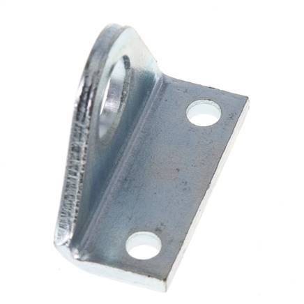 Support de fixation en acier zingué Tameson ISO 6432 8 mm et 10 mm