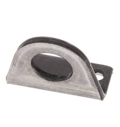 Pied de fixation Tameson 20 mm x 25 mm en acier inoxydable ISO 6432