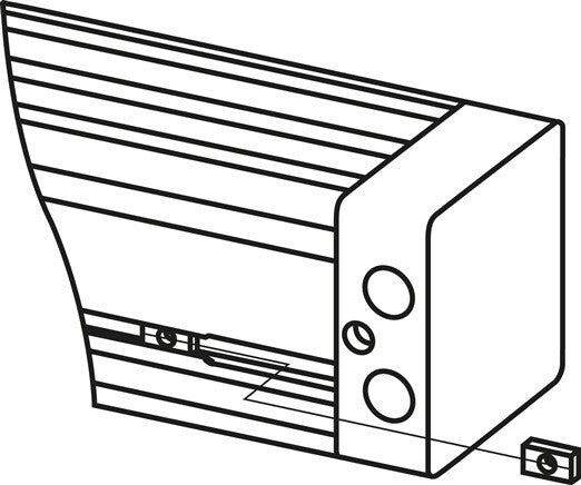 Perno de montaje Tameson M5 para cilindro sin viga, 25-63mm