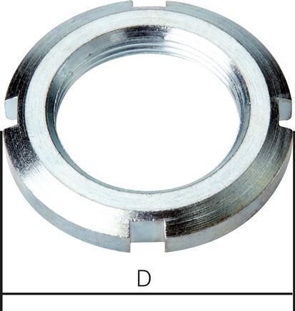 Perno dividido Tameson para cilindro redondo de 40 mm, M38 x 1,5