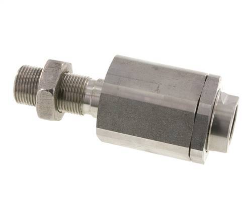 Joint flottant Tameson M27 x 2 pour vérin, acier inoxydable 304 (1.4301)