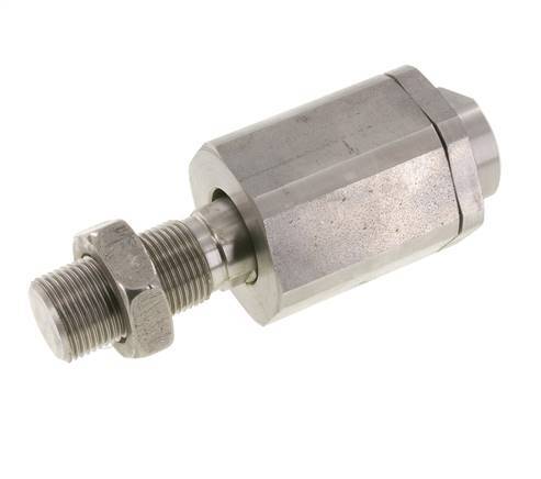 Joint flottant Tameson M27 x 2 pour vérin, acier inoxydable 304 (1.4301)
