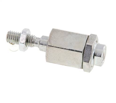 Tameson M5 Floating Joint for Cylinder, Zinc-Coated Steel