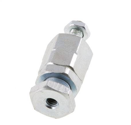 Tameson M4 Floating Joint for Cylinder, Zinc-Coated Steel