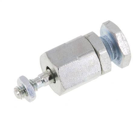 Tameson M4 Floating Joint for Cylinder, Zinc-Coated Steel