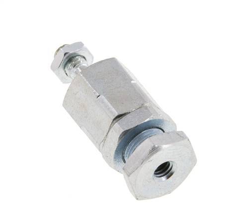 Tameson M4 Floating Joint for Cylinder, Zinc-Coated Steel