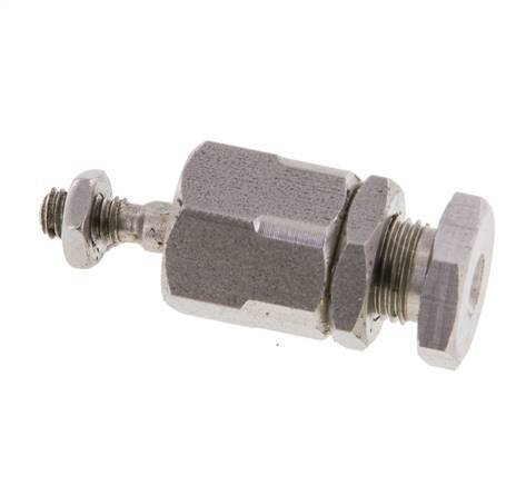 Joint flottant M4 Tameson pour vérin, acier inoxydable 304 (1.4301)