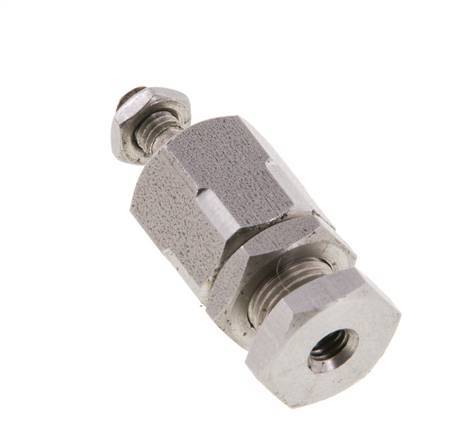 Joint flottant M4 Tameson pour vérin, acier inoxydable 304 (1.4301)