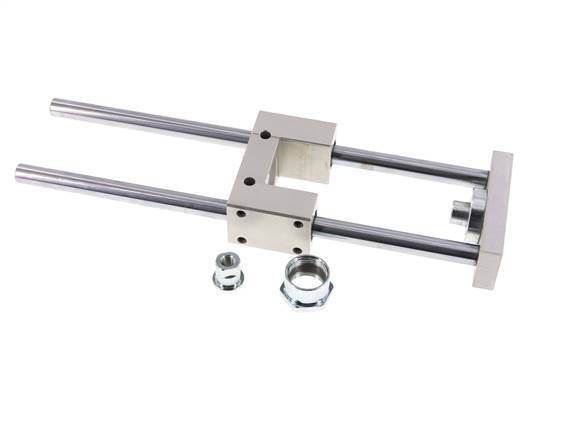Unité de guidage Tameson pour cylindre ISO 6432, 20 mm ou 25 mm