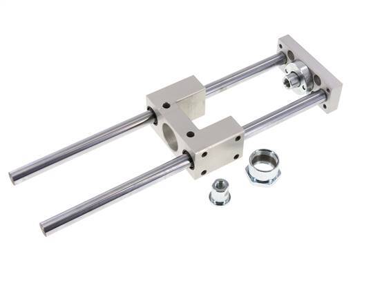 Unité de guidage Tameson pour cylindre ISO 6432, 20 mm ou 25 mm