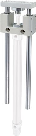 Unité de guidage Tameson pour cylindre ISO 6432 20 mm / 25 mm