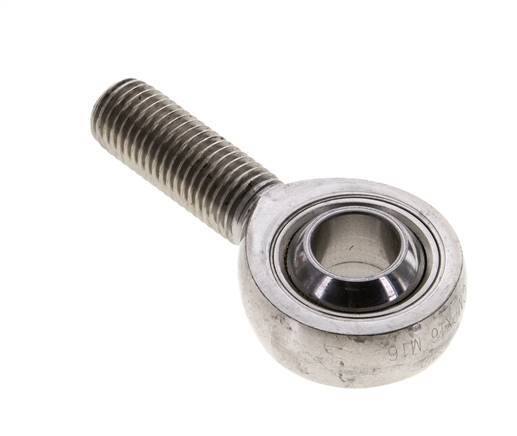 Tameson M16 Male Stainless Steel Spherical Fitting (304/1.4301)